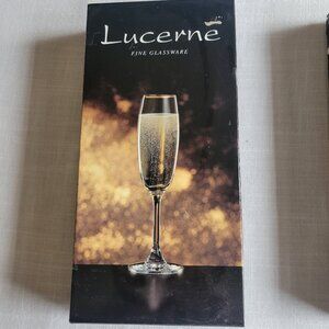 Lucerne Champagne Flutes
